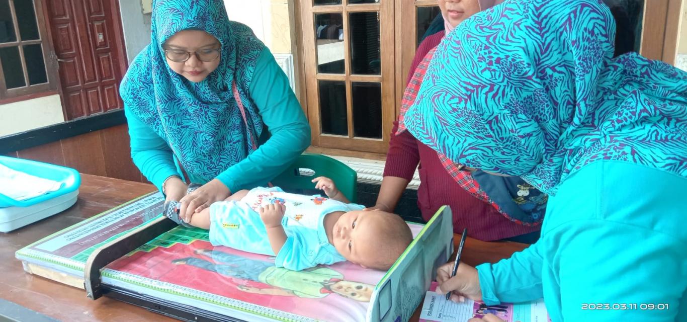 Pelayanan Posyandu di Sijunjung